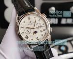 Swiss Patek Philippe Grand Complication Replica Watch SS White Dial
